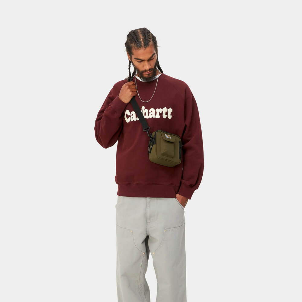 Carhartt American Script Sweat, tobacco - Image 4